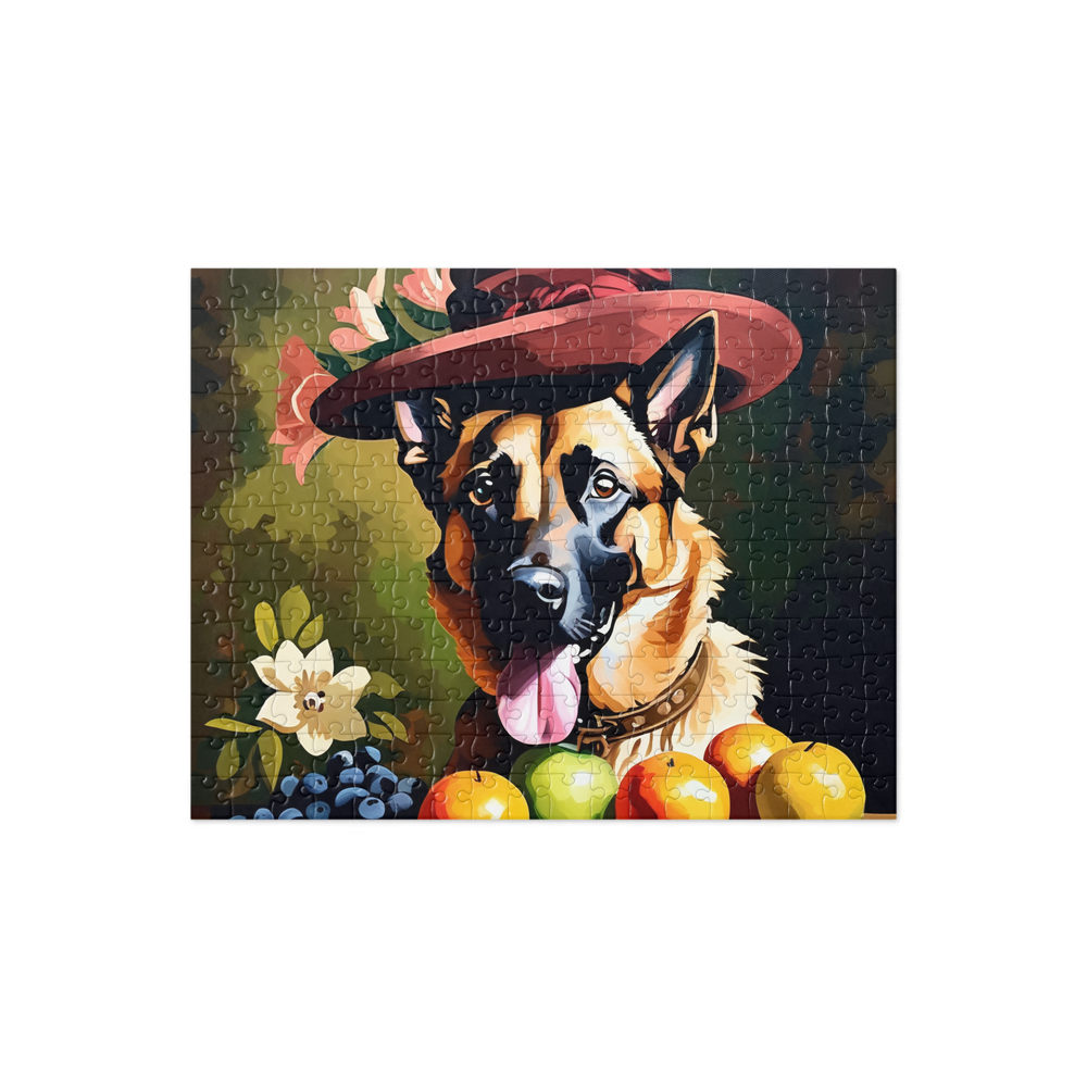 PugMug Custom Belgian Malinois Jigsaw Puzzle