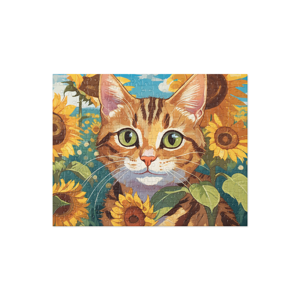 PugMug Custom Tabby Exotic Cat Jigsaw Puzzle