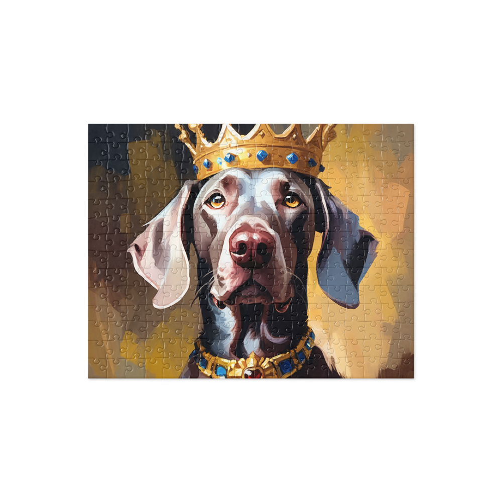 PugMug Custom Weimaraner Jigsaw Puzzle