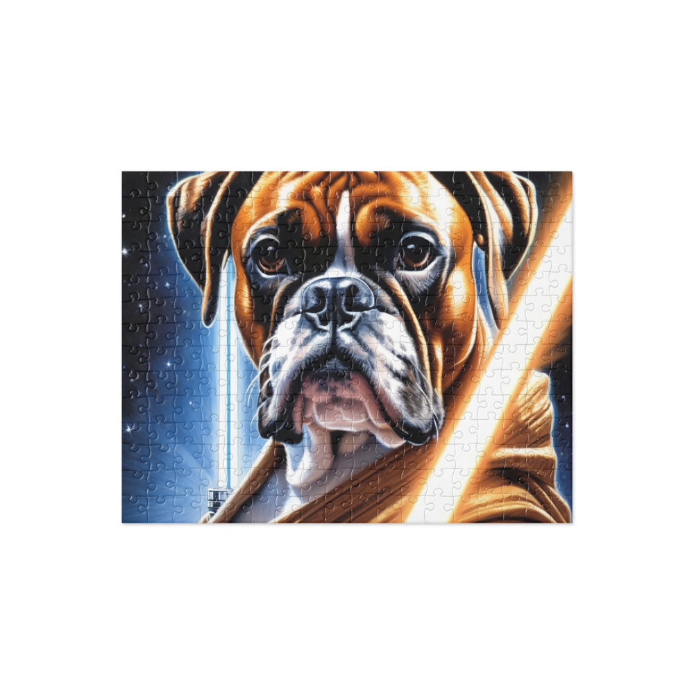PugMug Custom Boxer Dog Jigsaw Puzzle