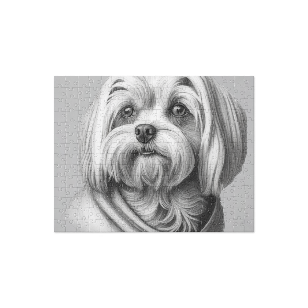 PugMug Custom Maltese Dog Jigsaw Puzzle