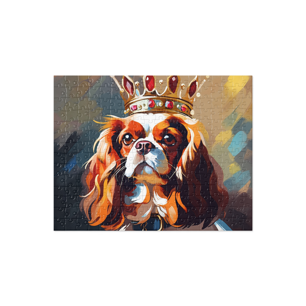 PugMug Custom Cavalier King Charles Spaniel Jigsaw Puzzle
