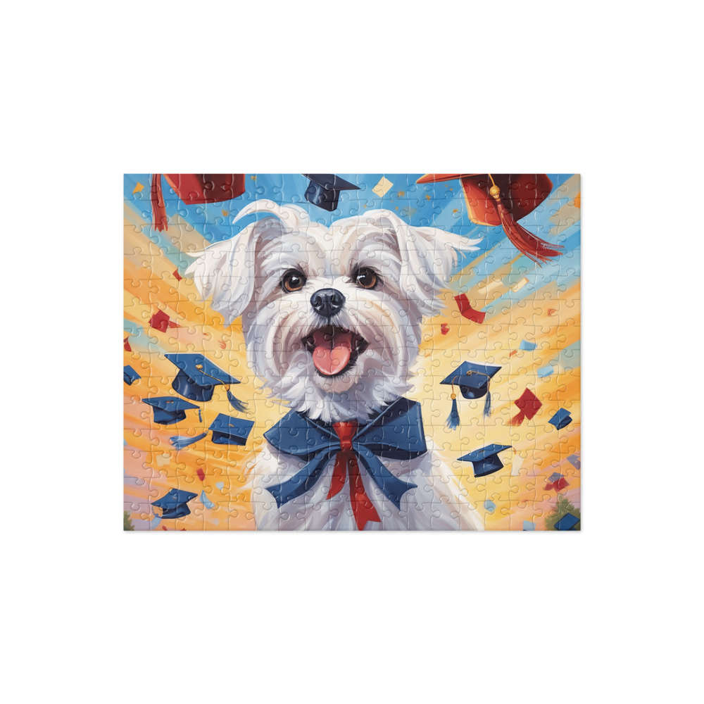 PugMug Custom Maltese Dog Jigsaw Puzzle