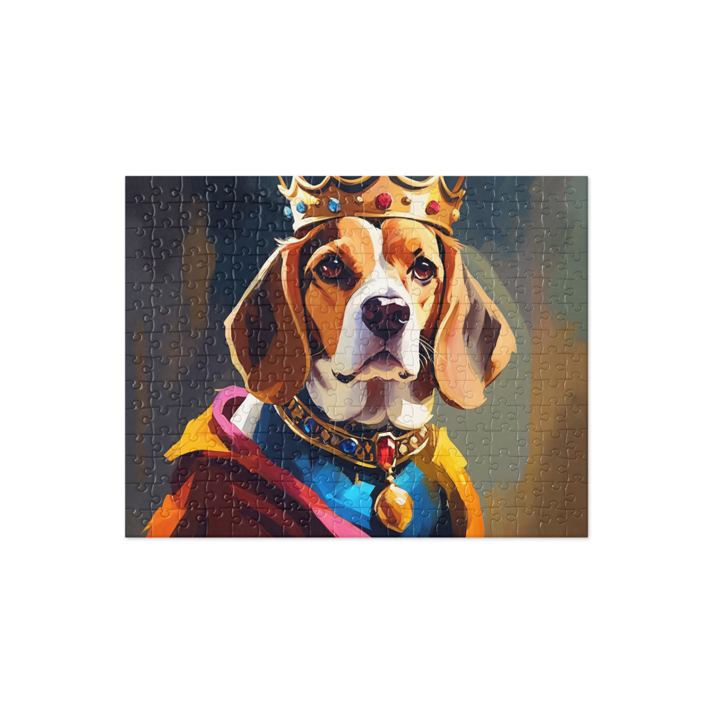 PugMug Custom Beagle Jigsaw Puzzle