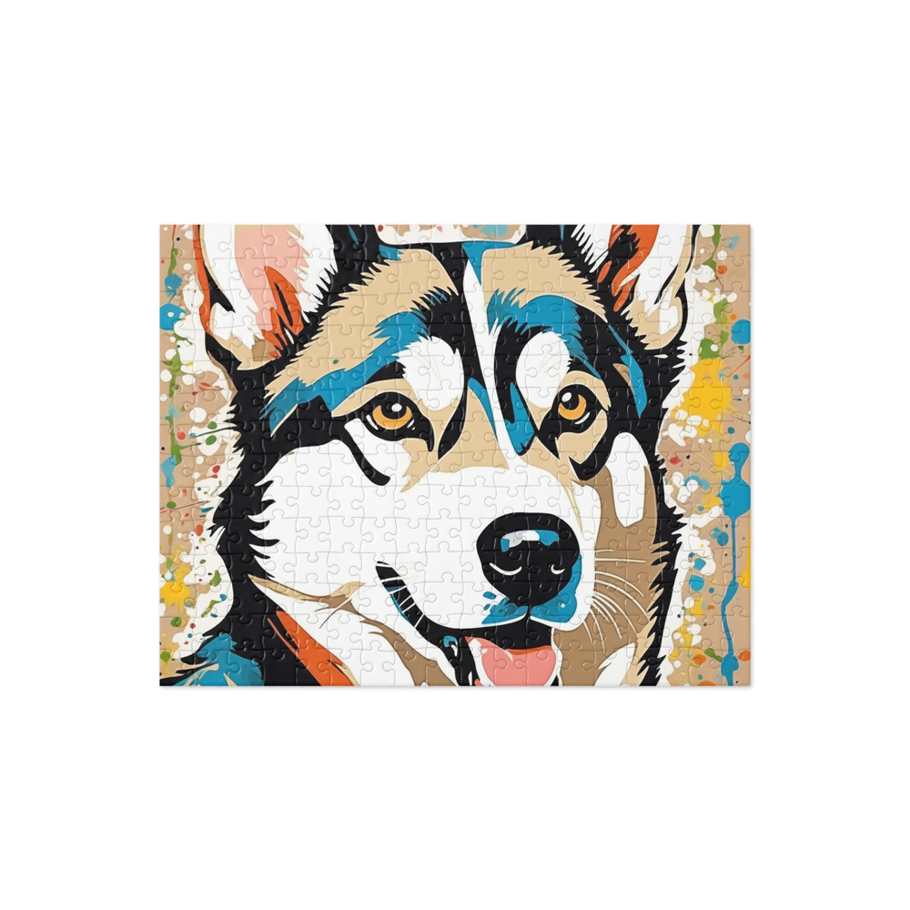 PugMug Custom Siberian Husky Jigsaw Puzzle
