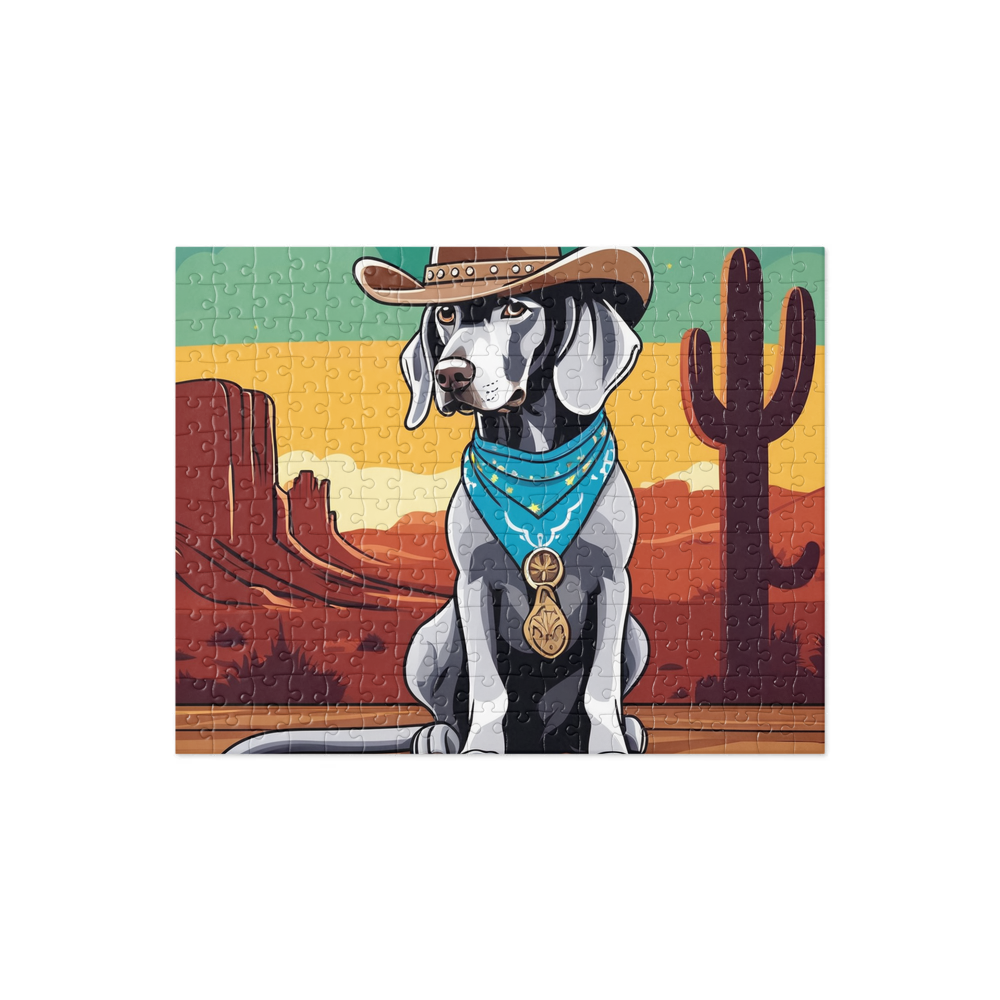 PugMug Custom Weimaraner Jigsaw Puzzle