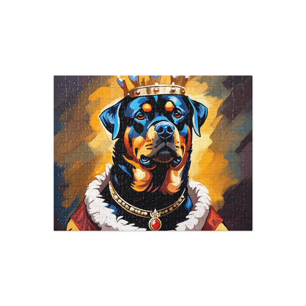 PugMug Custom Rottweiler Jigsaw Puzzle