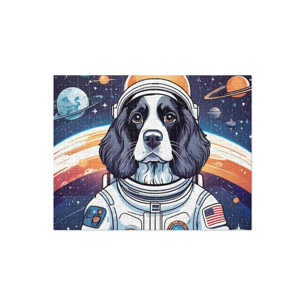 PugMug Custom English Cocker Spaniel Jigsaw Puzzle