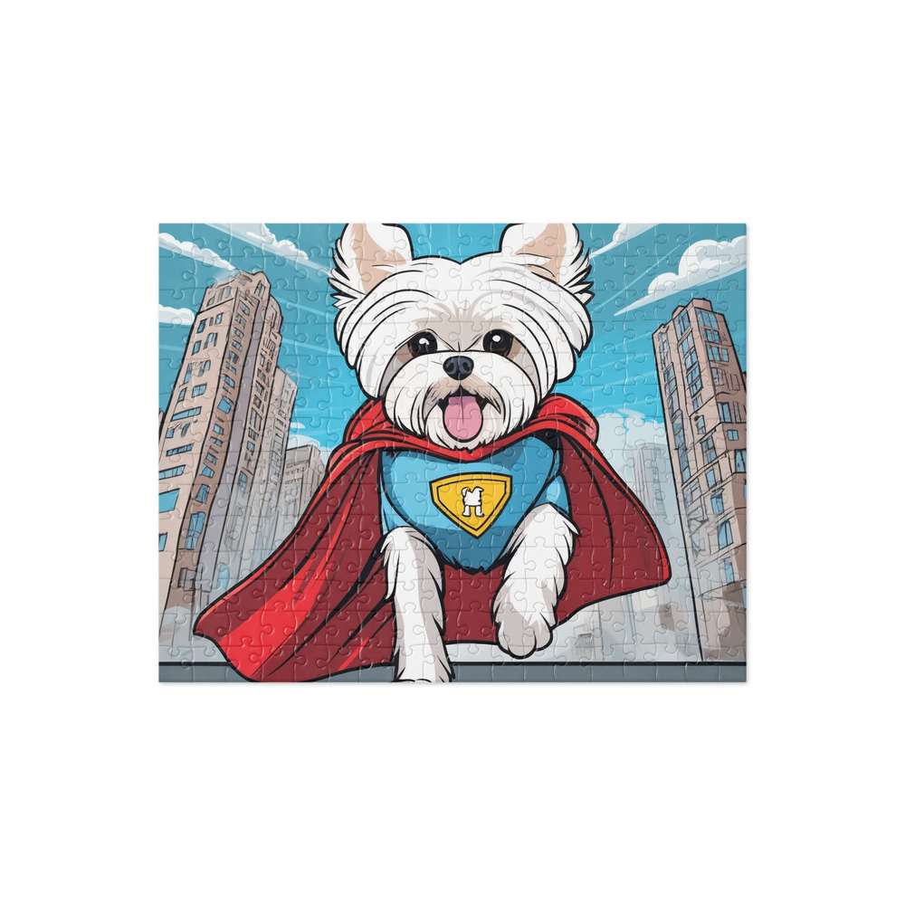 PugMug Custom Maltese Dog Jigsaw Puzzle