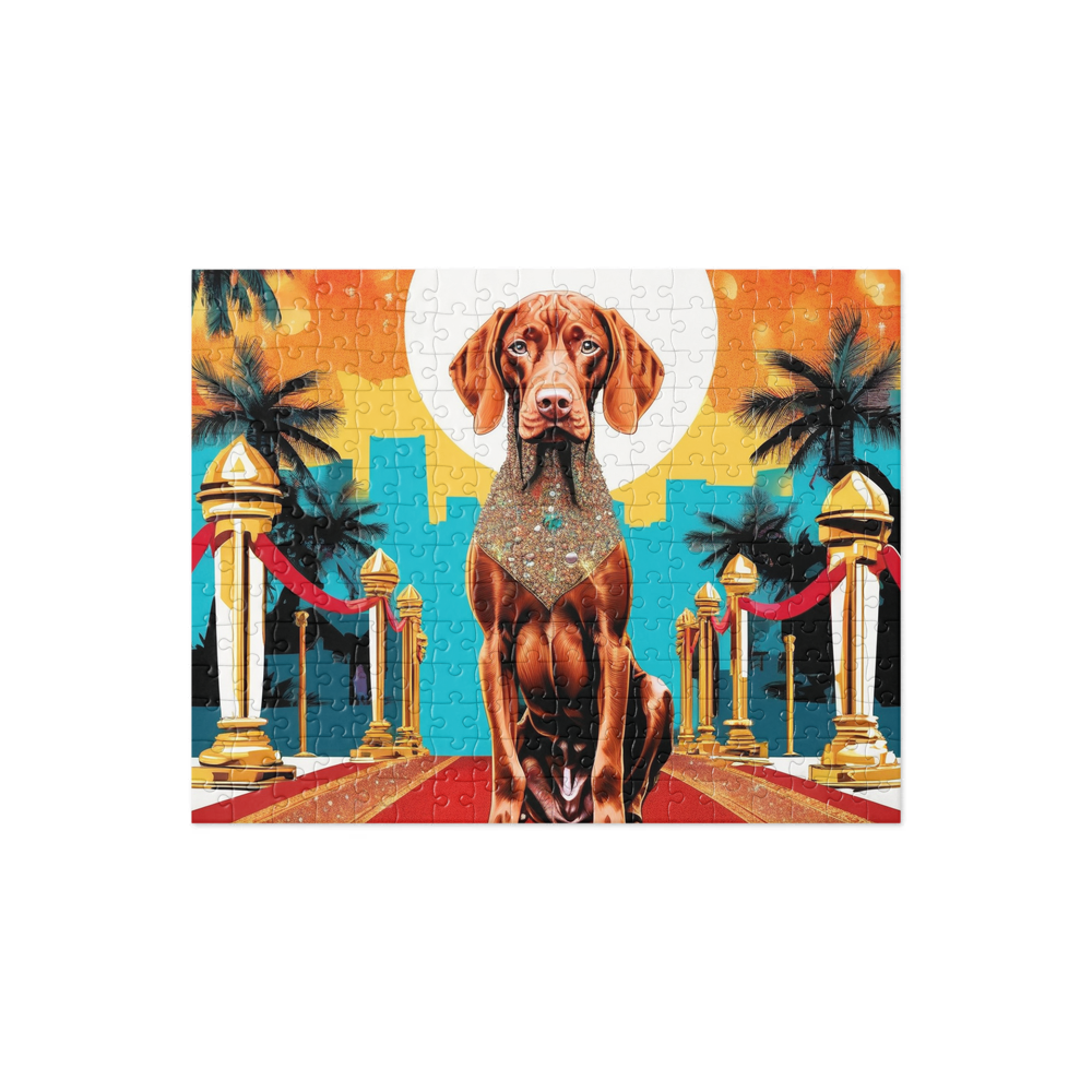 PugMug Custom Vizsla Jigsaw Puzzle