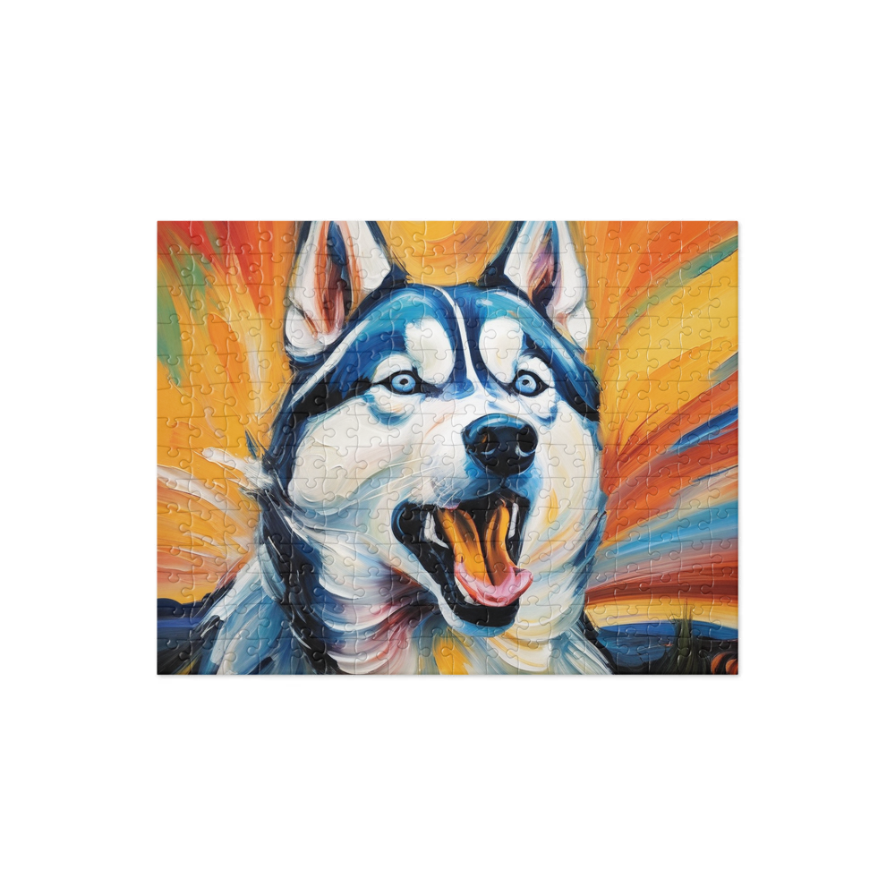 PugMug Custom Siberian Husky Jigsaw Puzzle