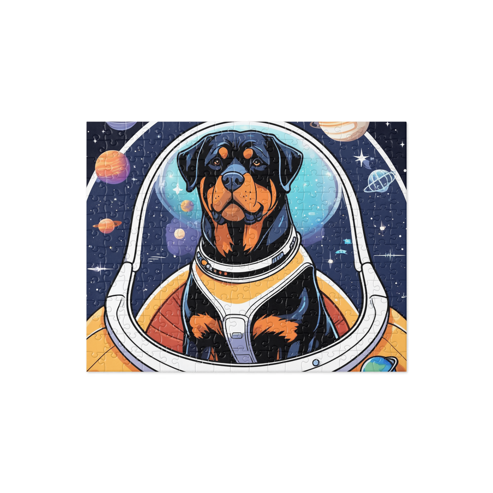 PugMug Custom Rottweiler Jigsaw Puzzle