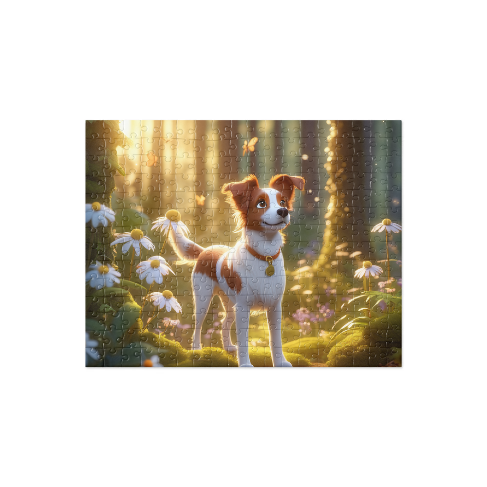 PugMug Custom Brittany Dog Jigsaw Puzzle