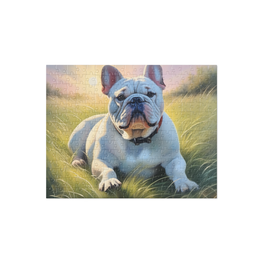 PugMug Custom Bulldog Jigsaw Puzzle