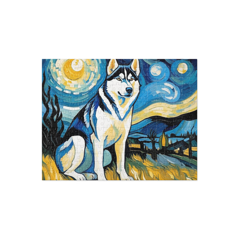 PugMug Custom Siberian Husky Jigsaw Puzzle