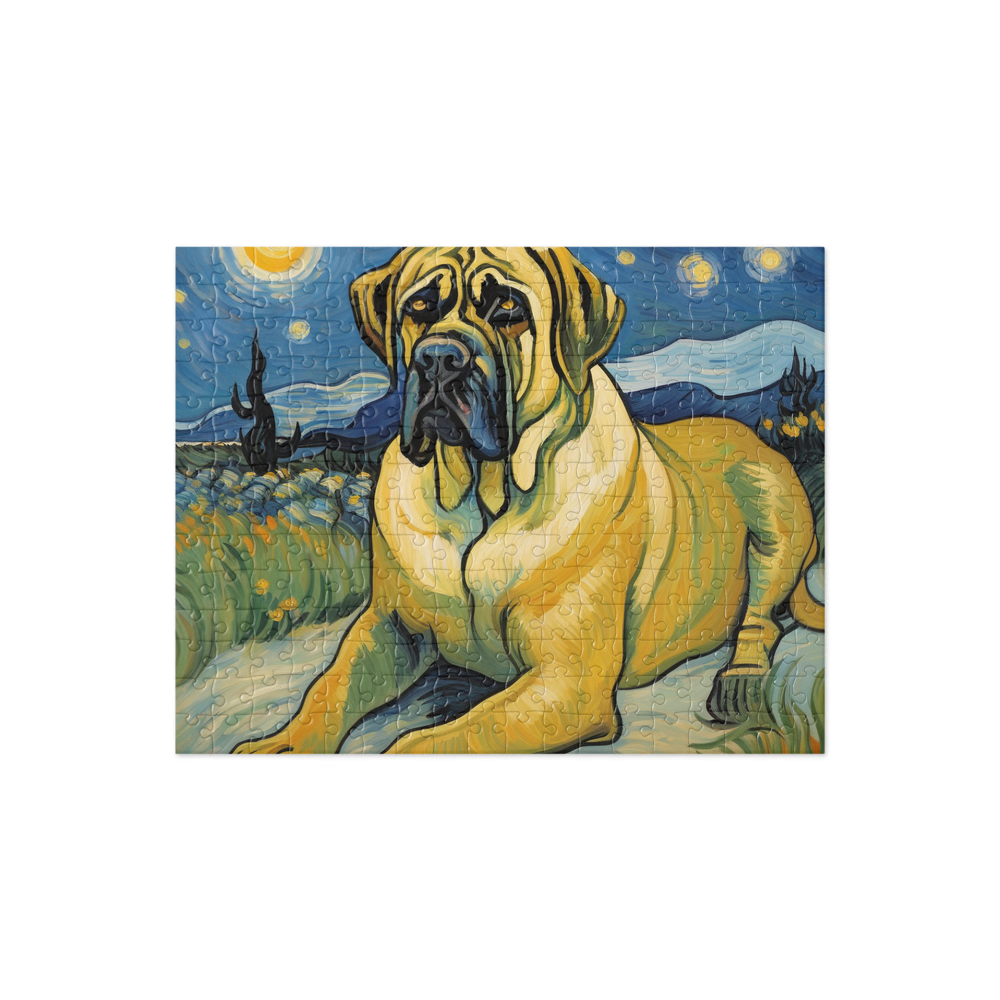 PugMug Custom Mastiff Jigsaw Puzzle