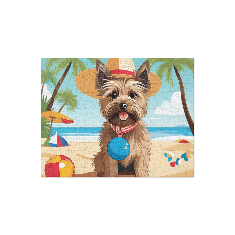 PugMug Custom Cairn Terrier Jigsaw Puzzle