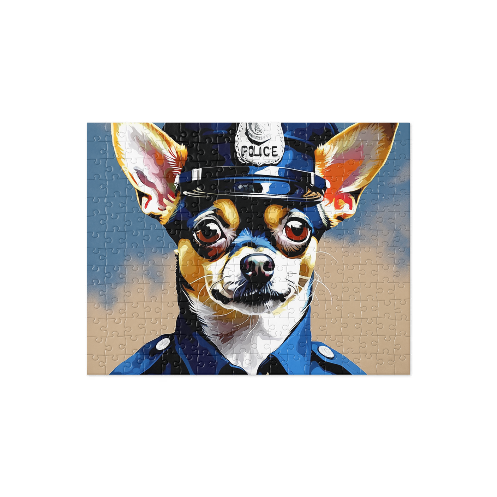 PugMug Custom Chihuahua Jigsaw Puzzle
