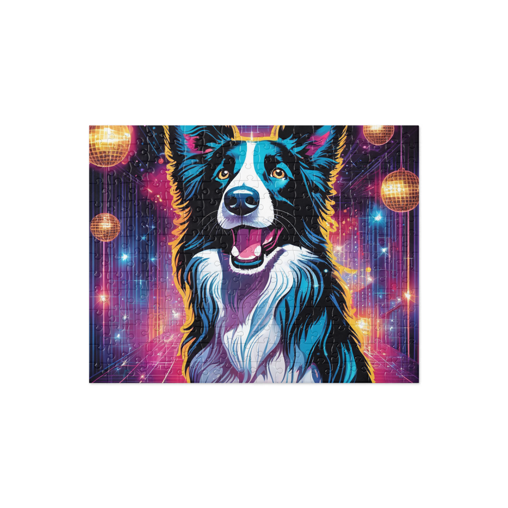 PugMug Custom Border Collie Jigsaw Puzzle