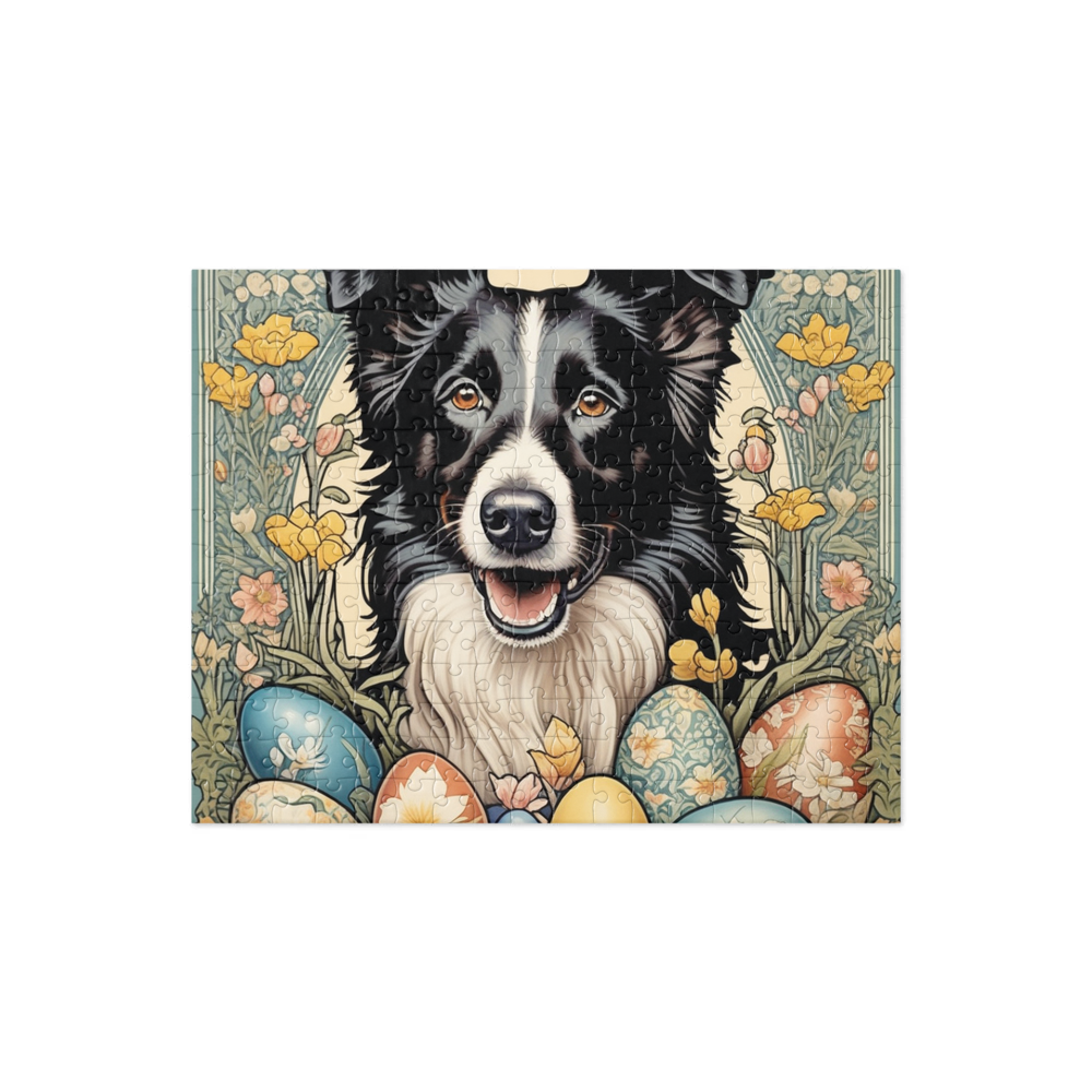 PugMug Custom Border Collie Jigsaw Puzzle