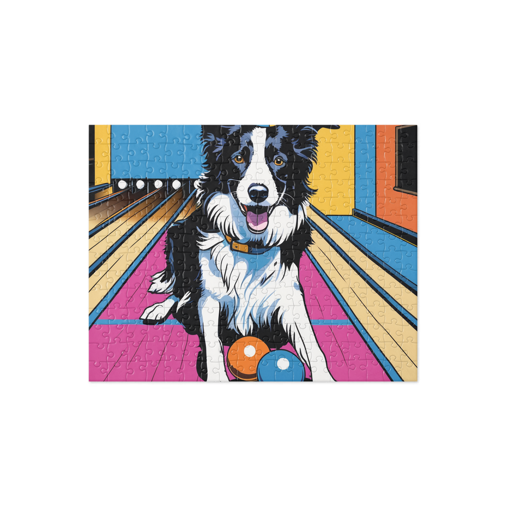PugMug Custom Border Collie Jigsaw Puzzle