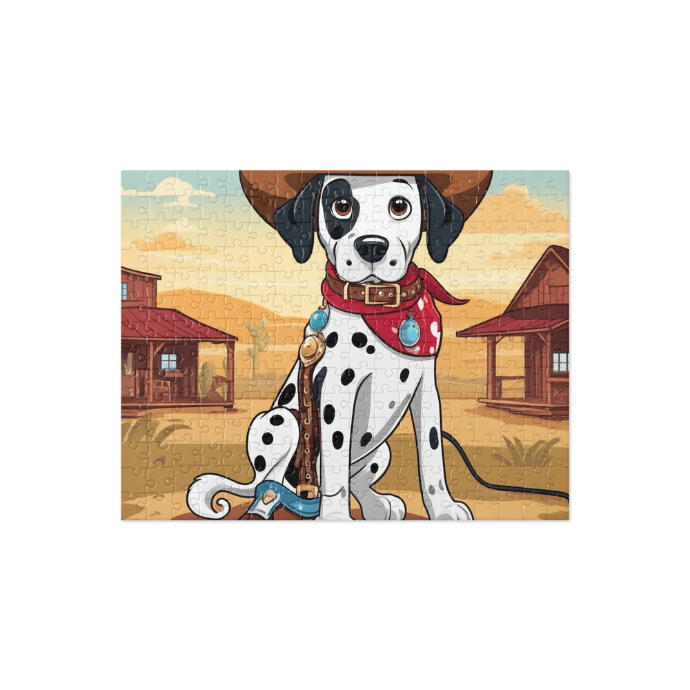 PugMug Custom Dalmatian Jigsaw Puzzle