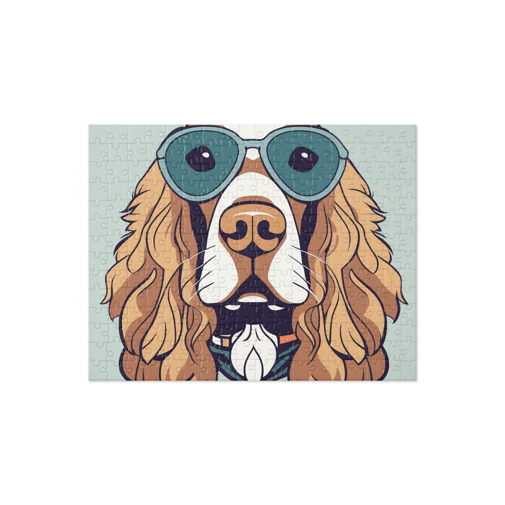 PugMug Custom English Cocker Spaniel Jigsaw Puzzle