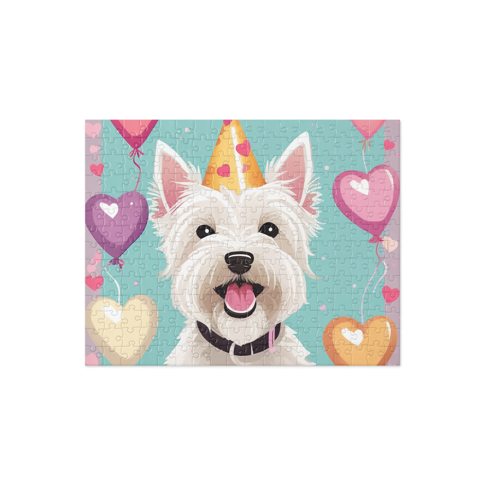 PugMug Custom West Highland White Terrier Jigsaw Puzzle