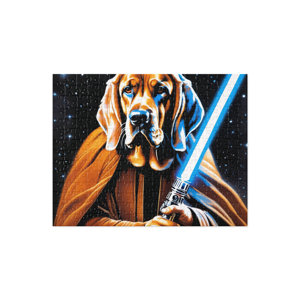 PugMug Custom Bloodhound Jigsaw Puzzle