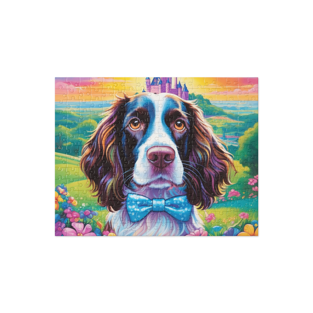 PugMug Custom English Springer Spaniel Jigsaw Puzzle