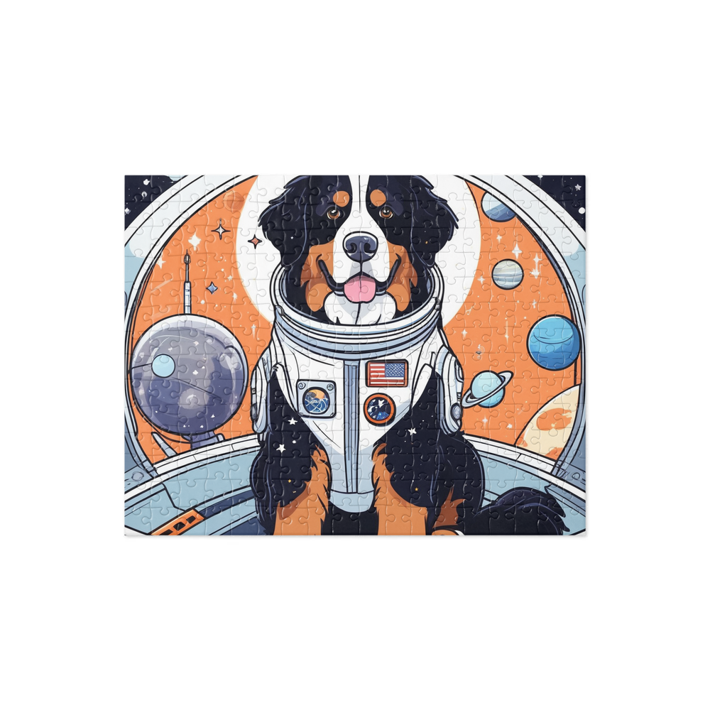 PugMug Custom Bernese Mountain Dog Jigsaw Puzzle