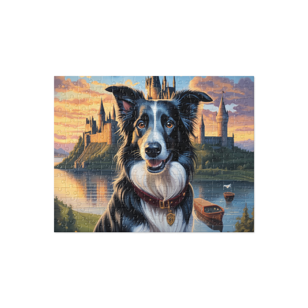 PugMug Custom Border Collie Jigsaw Puzzle
