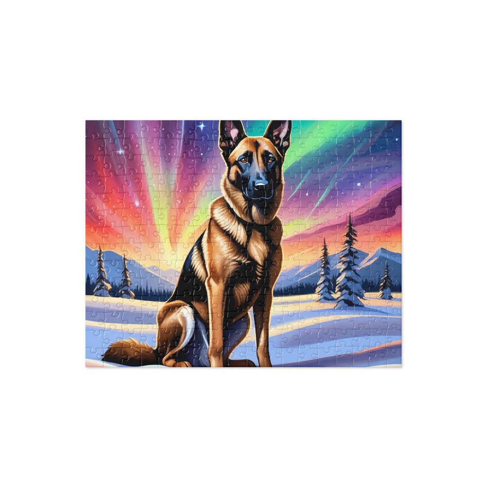 PugMug Custom Belgian Malinois Jigsaw Puzzle