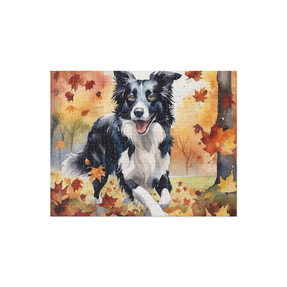 PugMug Custom Border Collie Jigsaw Puzzle