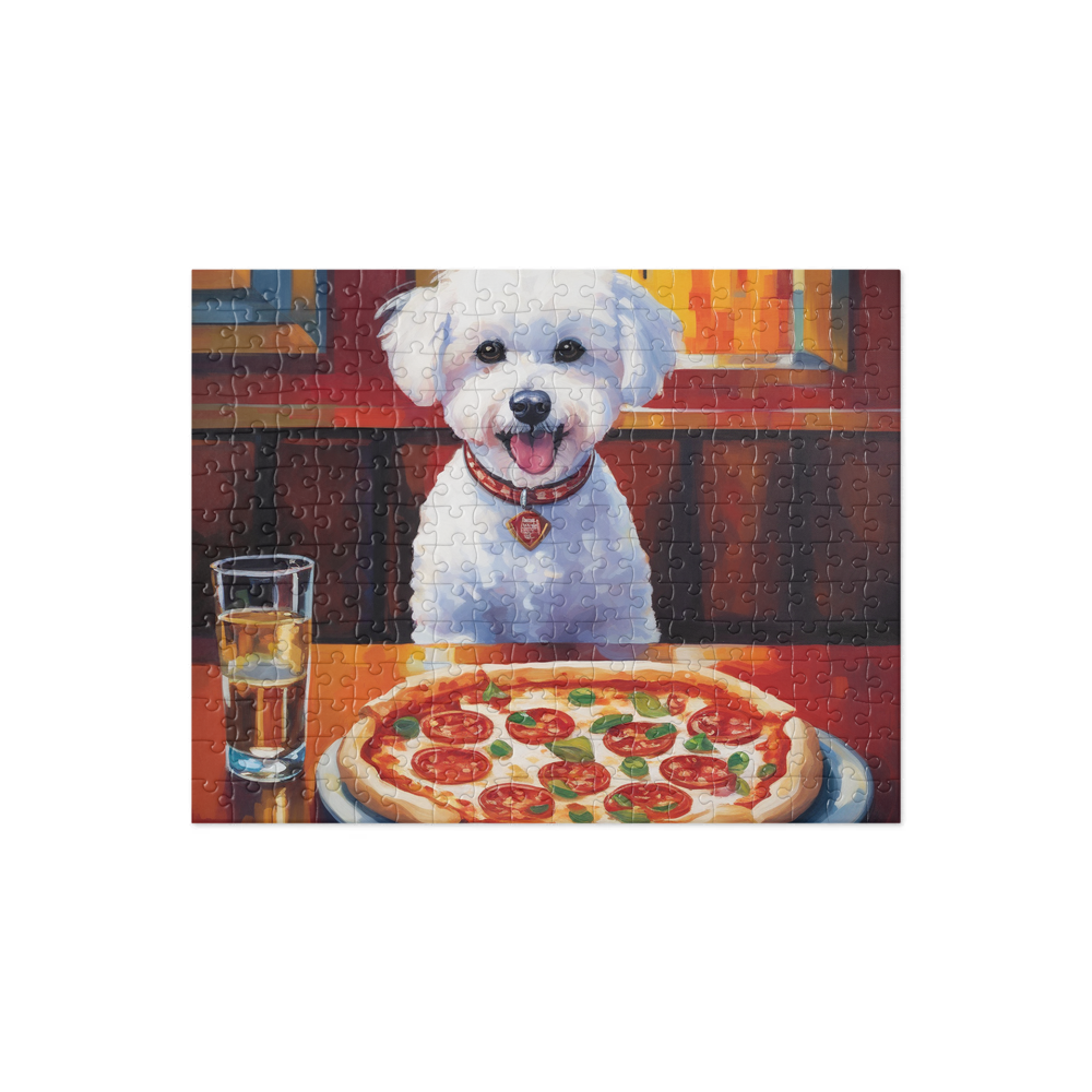 PugMug Custom Bichons Frise Jigsaw Puzzle