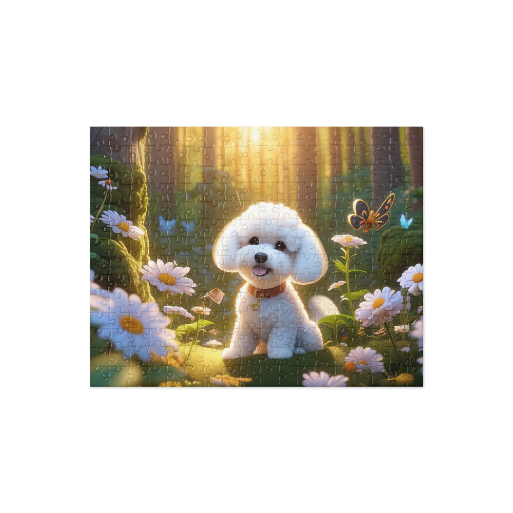 PugMug Custom Bichons Frise Jigsaw Puzzle