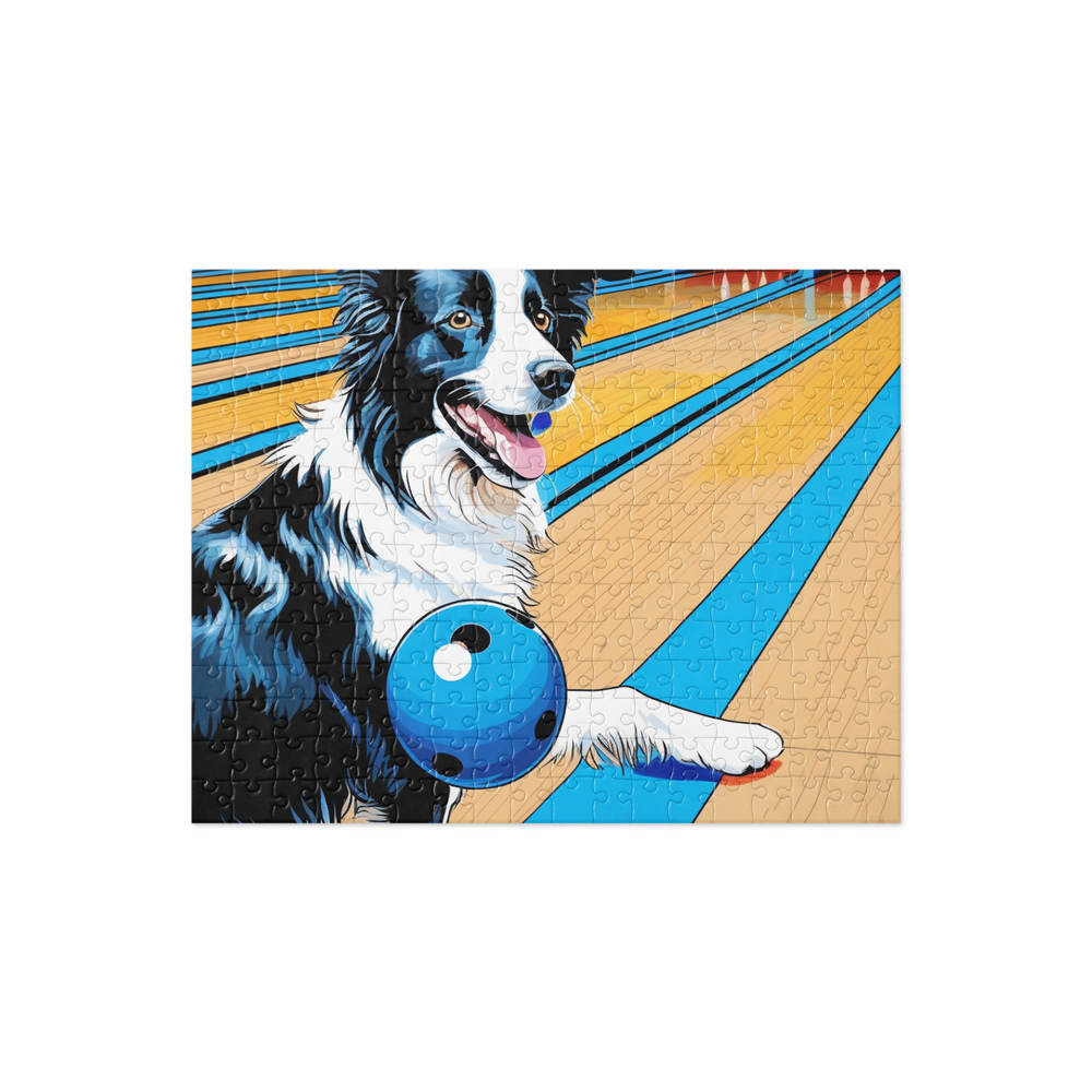 PugMug Custom Border Collie Jigsaw Puzzle
