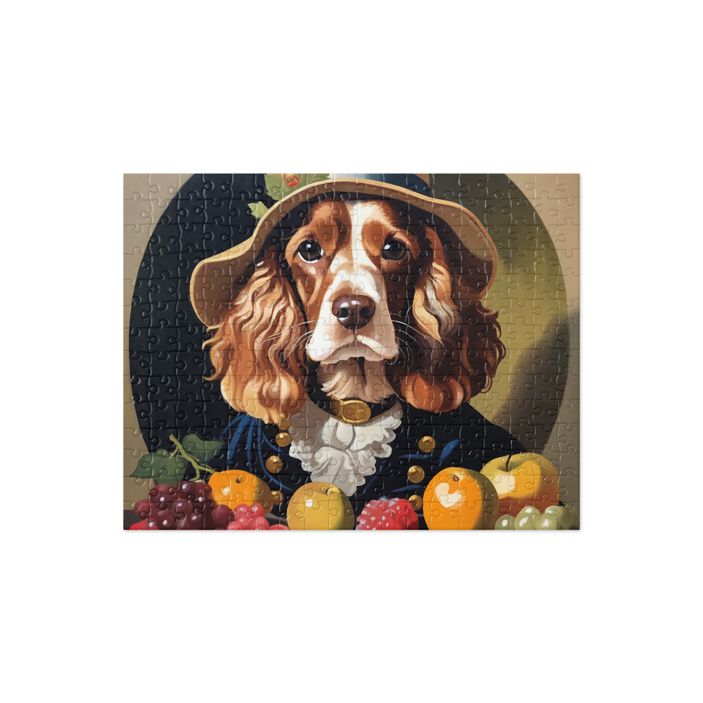PugMug Custom Cocker Spaniel Jigsaw Puzzle
