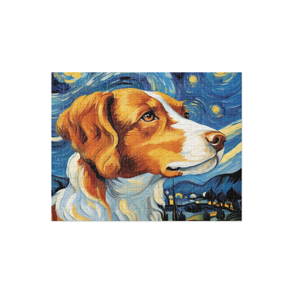 PugMug Custom Brittany Dog Jigsaw Puzzle