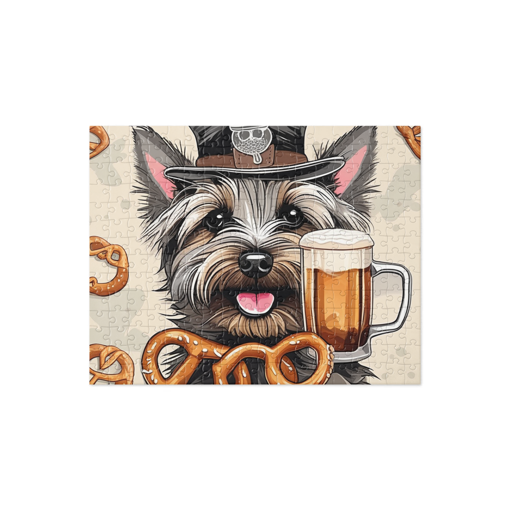 PugMug Custom Cairn Terrier Jigsaw Puzzle