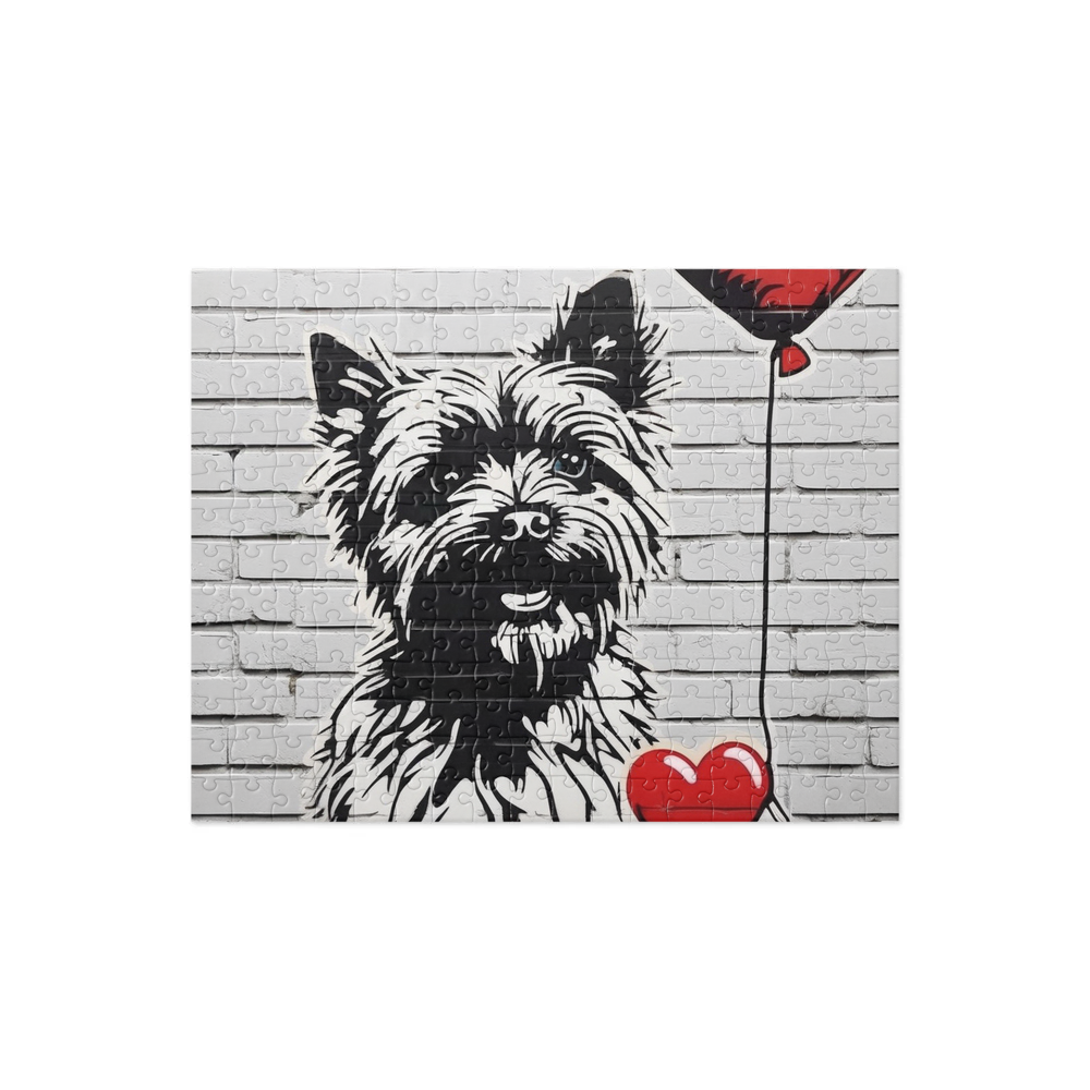 PugMug Custom Cairn Terrier Jigsaw Puzzle