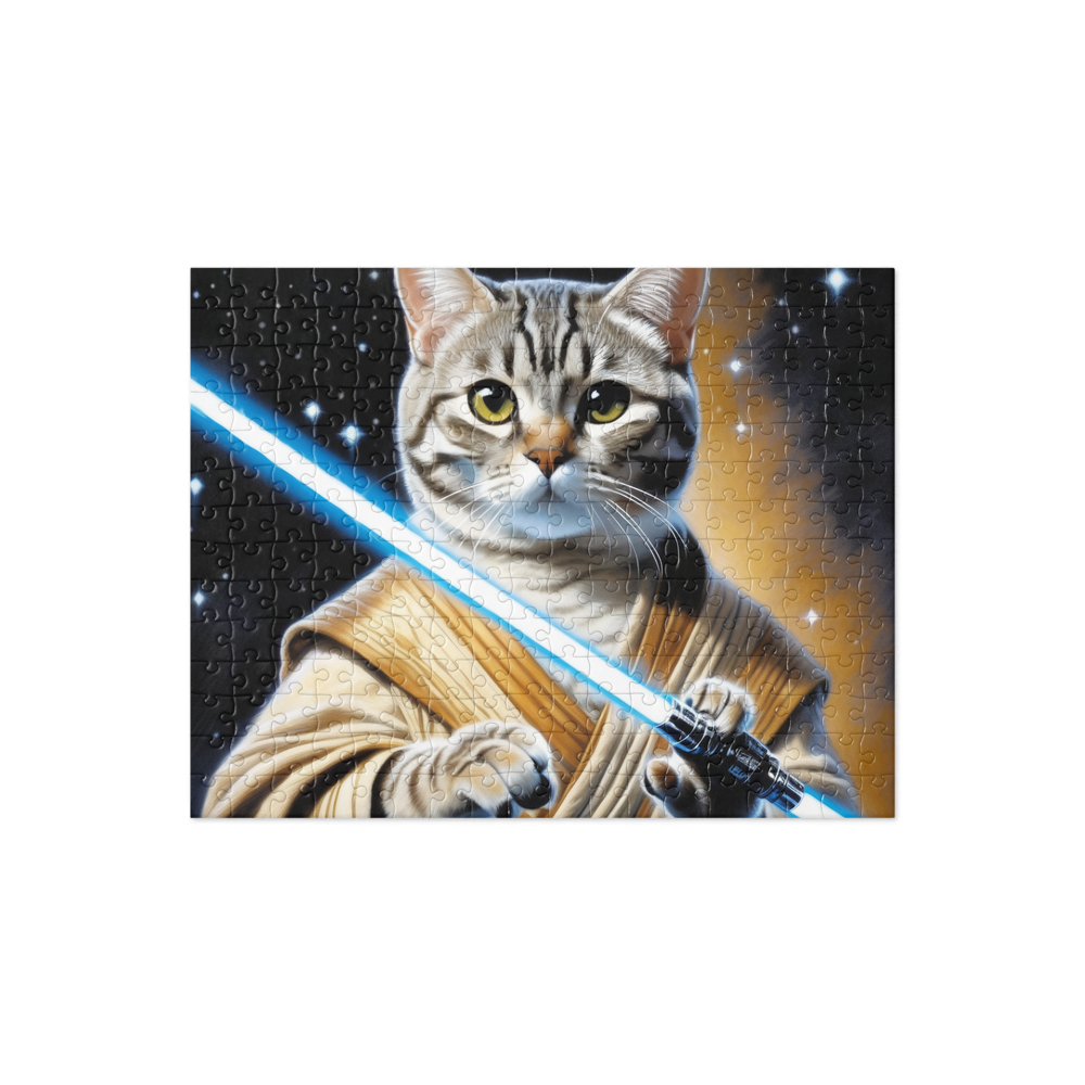 PugMug Custom Tabby American Shorthair Cat Jigsaw Puzzle