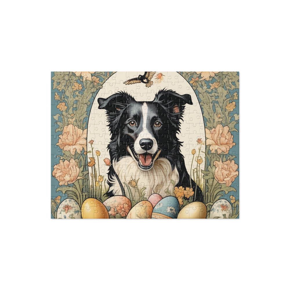 PugMug Custom Border Collie Jigsaw Puzzle