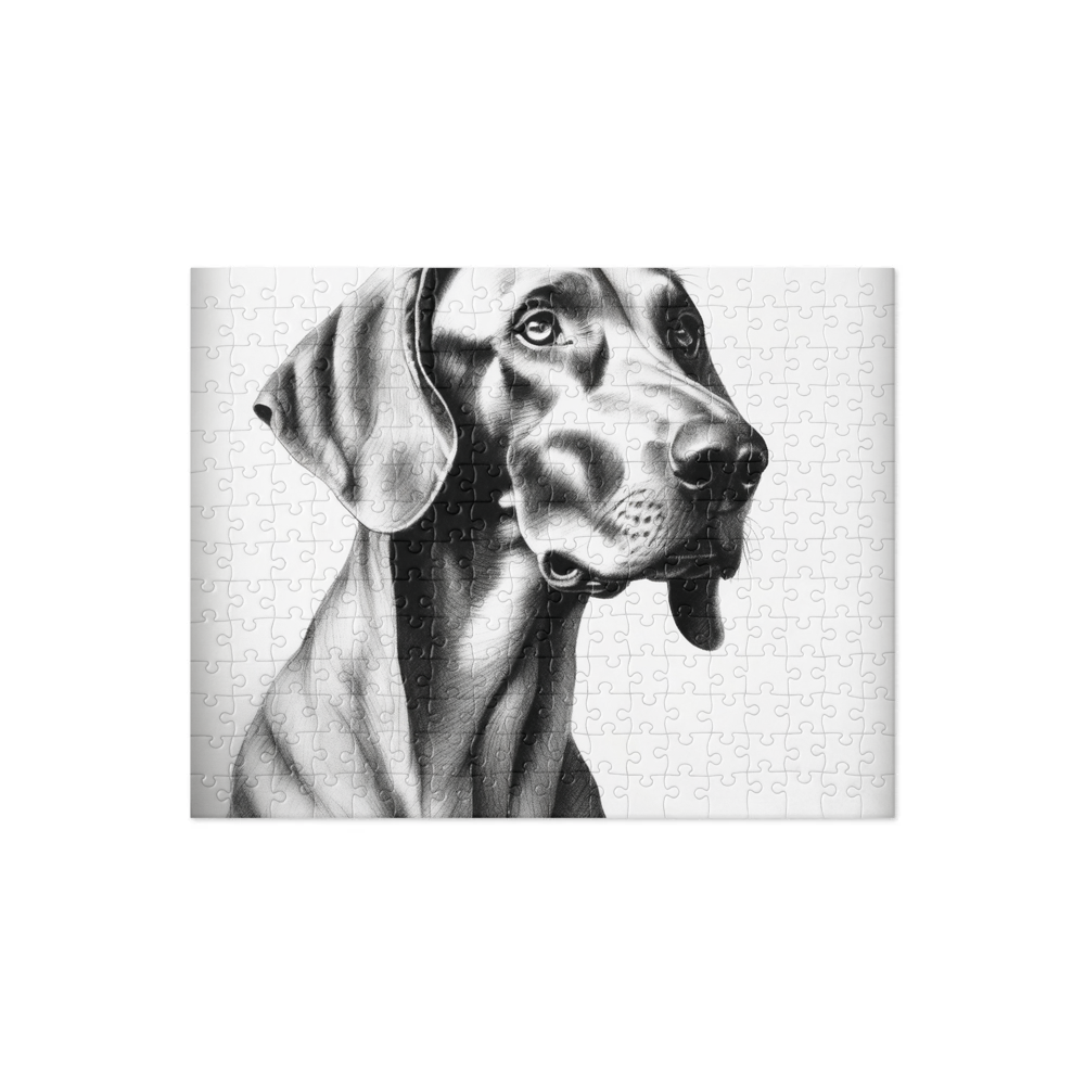 PugMug Custom Weimaraner Jigsaw Puzzle