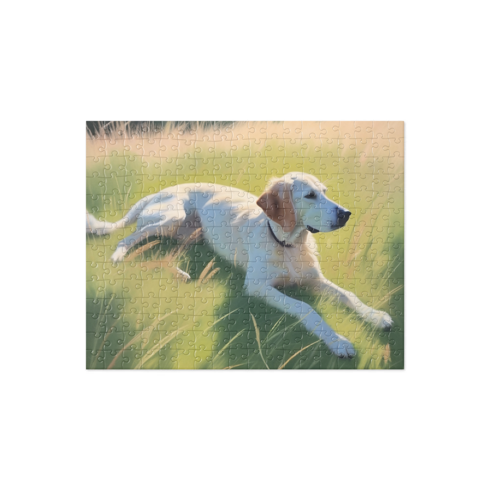 PugMug Custom Pointer Dog Jigsaw Puzzle