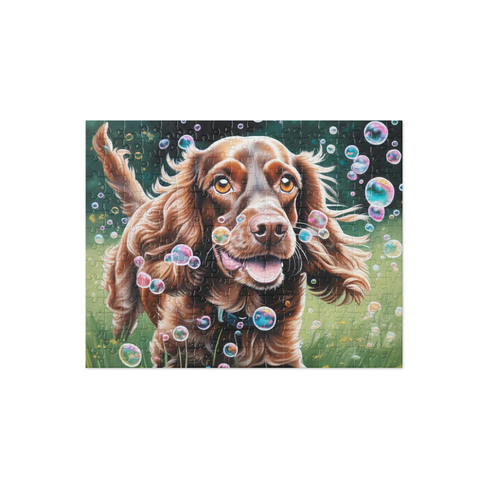 PugMug Custom English Cocker Spaniel Jigsaw Puzzle
