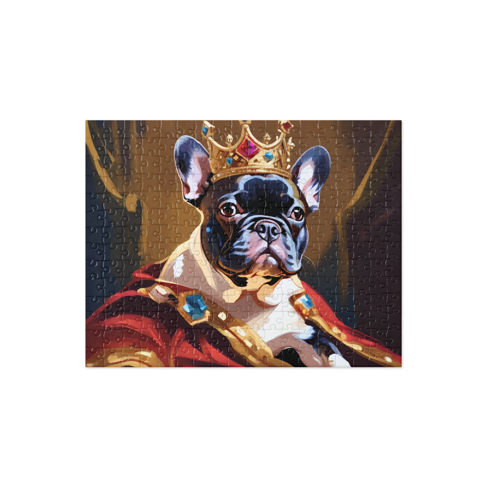 PugMug Custom Tan French Bulldog Jigsaw Puzzle