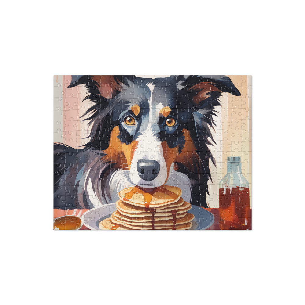 PugMug Custom Border Collie Jigsaw Puzzle