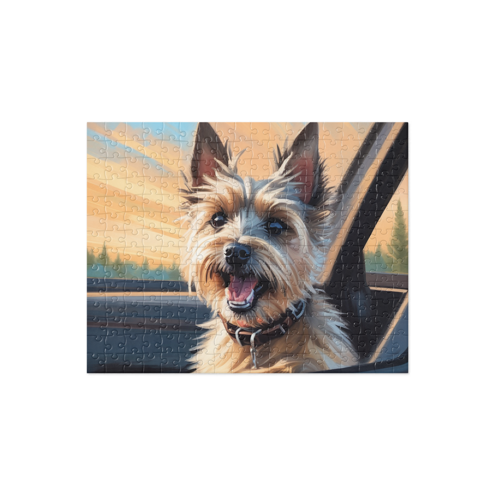 PugMug Custom Cairn Terrier Jigsaw Puzzle