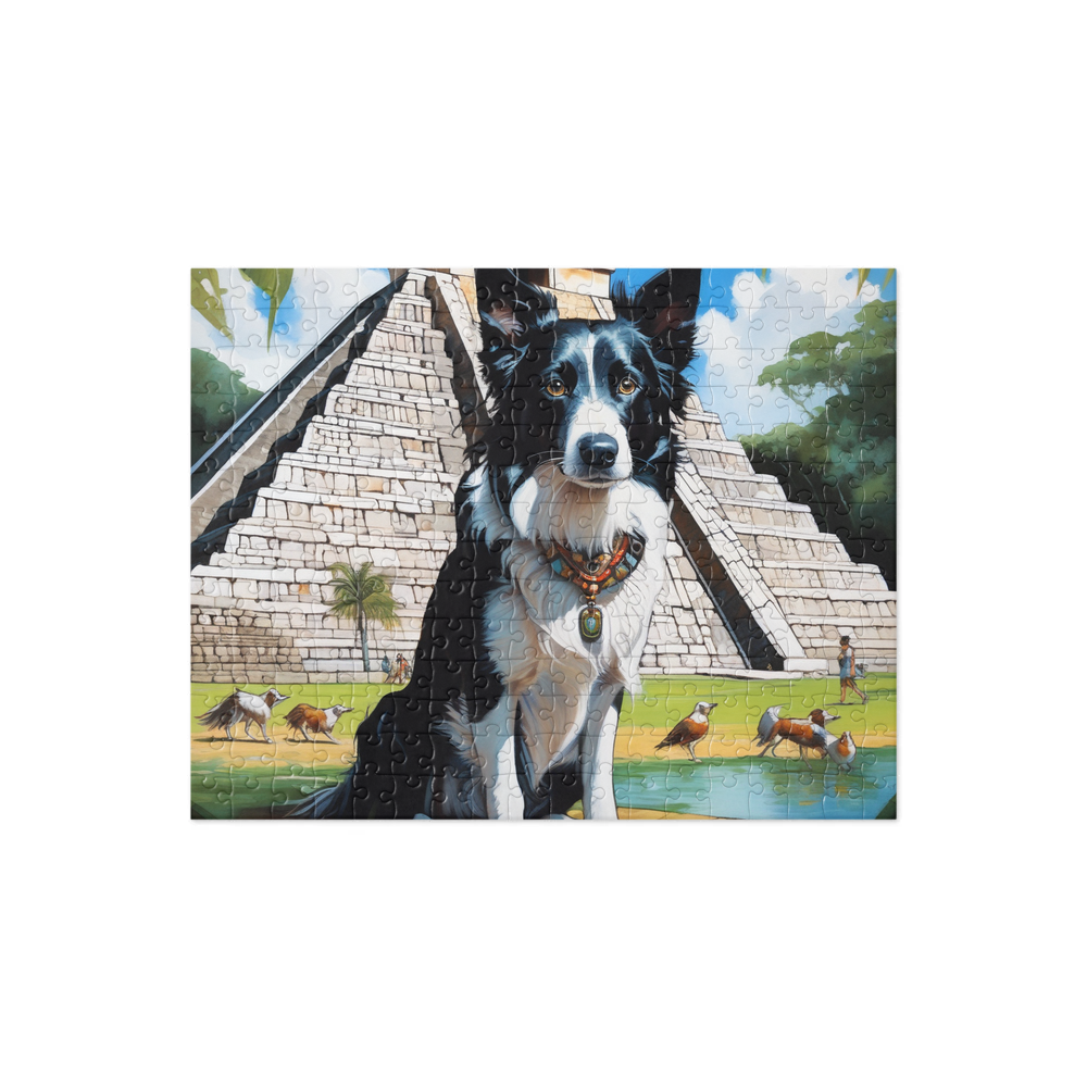 PugMug Custom Border Collie Jigsaw Puzzle
